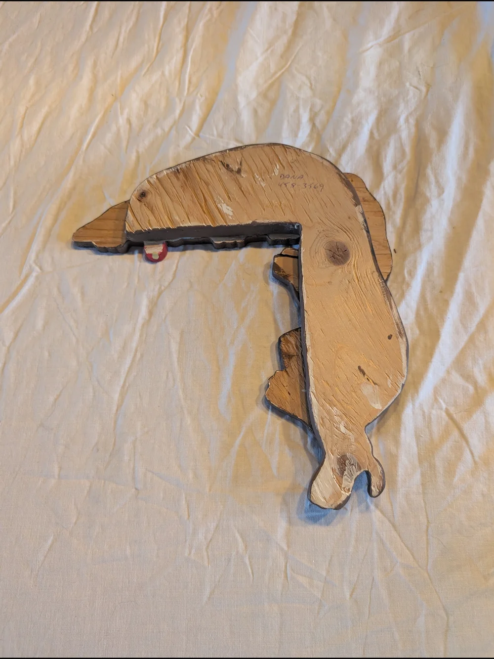 2/30$ Vintage Brown and Black Playful Puppy Wall Door Corner Decor - Picture 2 of 4